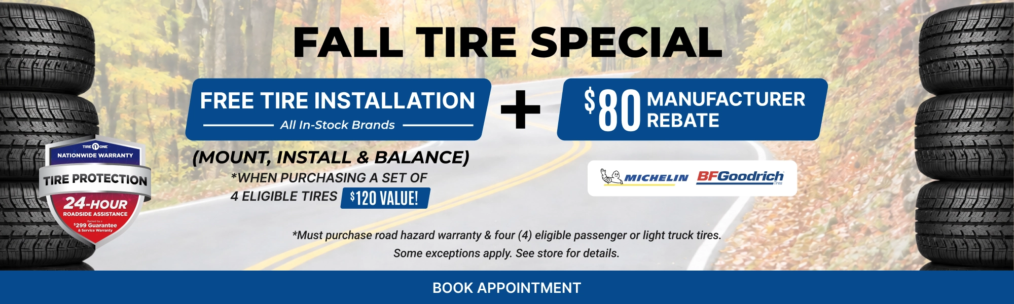 Flat Tire special at JOCO Auto