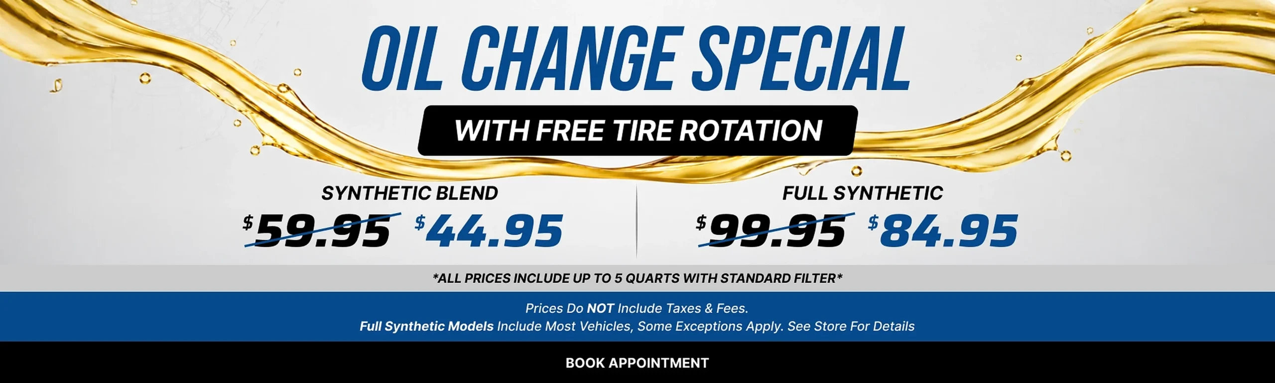 October oil change special