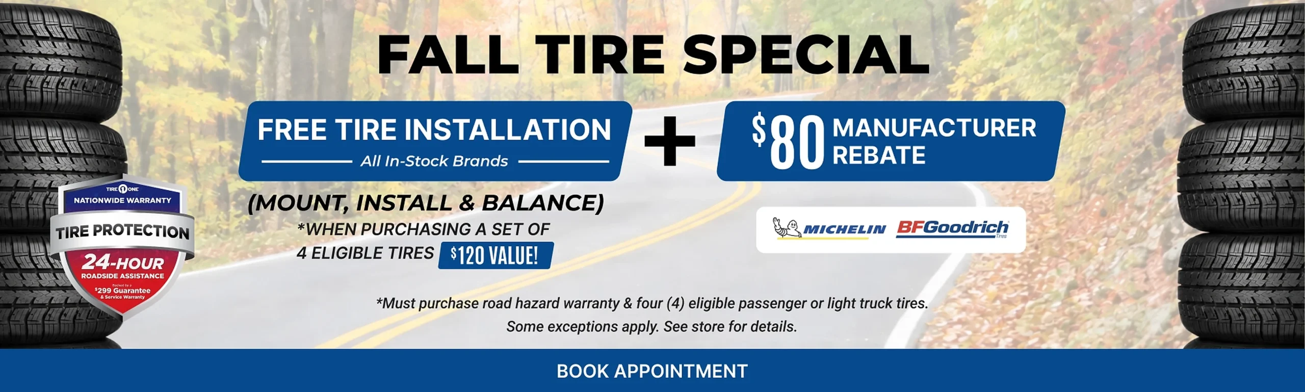 Flat Tire special at JOCO Auto