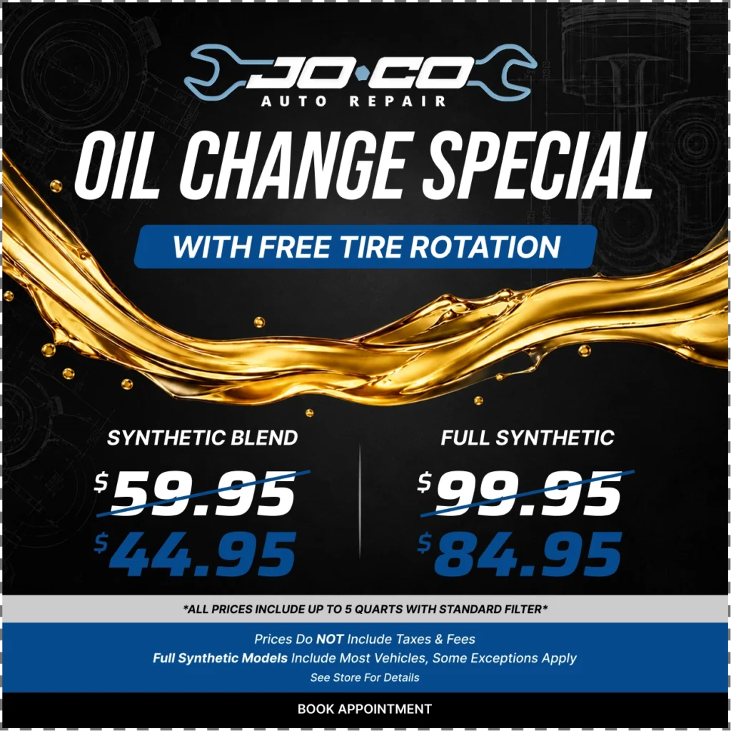 Oil Change Special