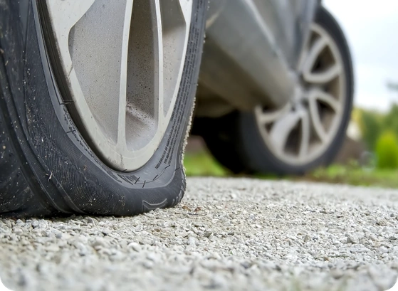 Flat tire repair