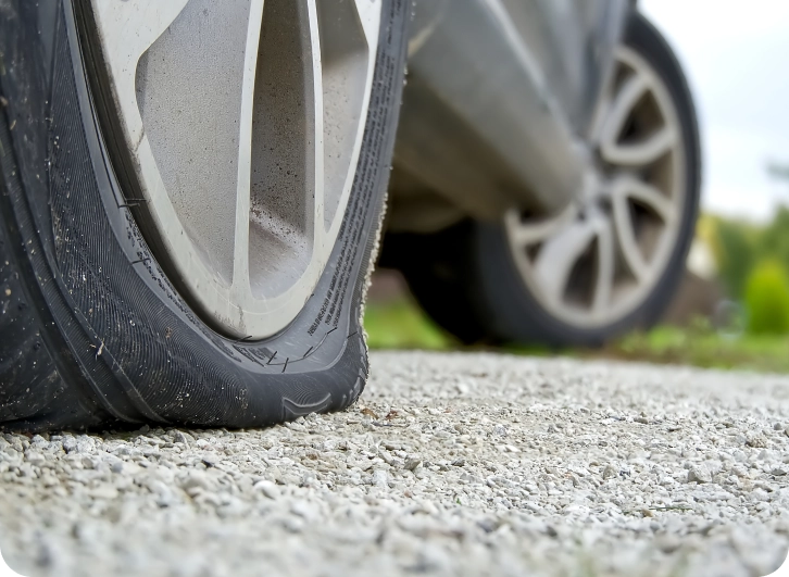 Flat tire repair